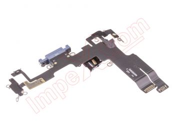 PREMIUM PREMIUM Flex cable with blue lightning charging connector for Apple iPhone 14, A2882